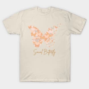 Social Butterfly Personality v6 T-Shirt